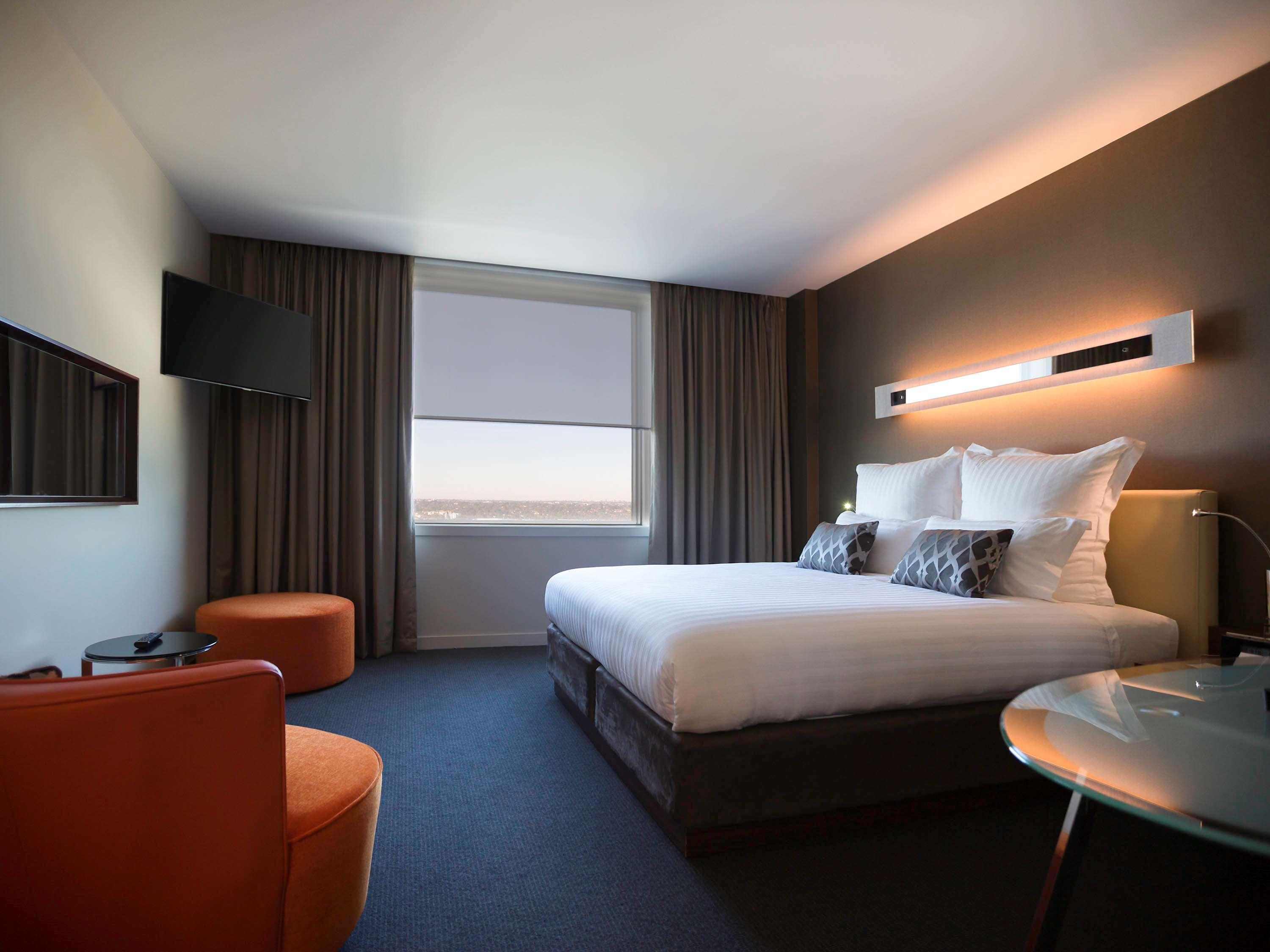 Pullman Sydney Olympic Park Hotel Exterior photo A room at the hotel