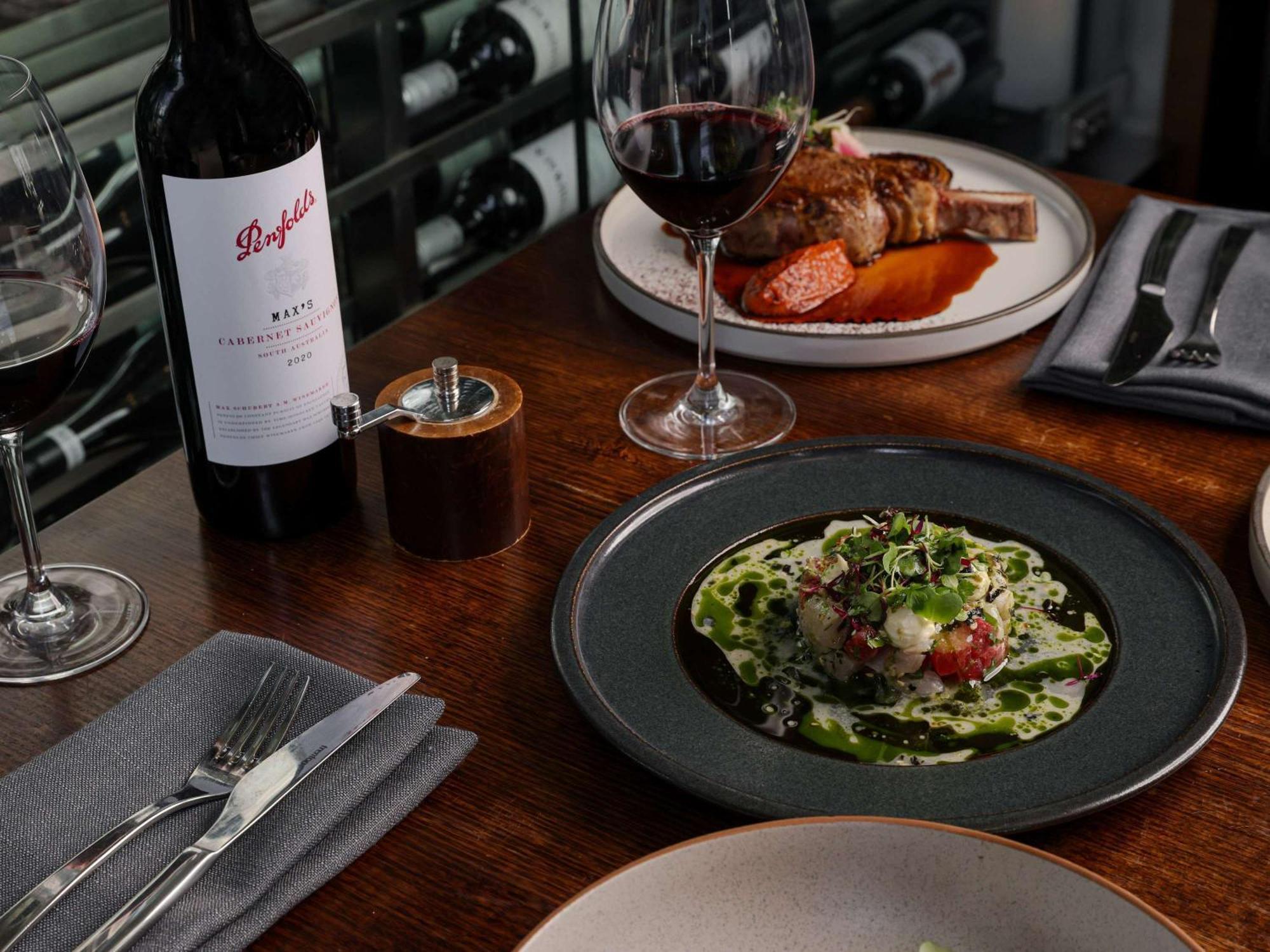 Pullman Sydney Olympic Park Hotel Exterior photo A bottle of Penfolds Shiraz